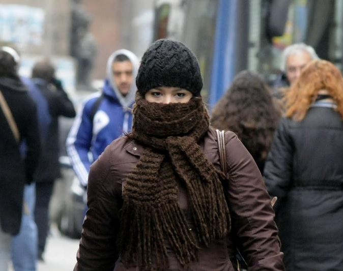 Martes: el día más frío de la semana