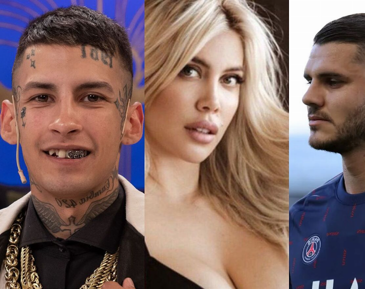 Desilusionado, L-Gante atacó a Wanda Nara por su foto con Icardi en Turquía