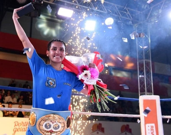 Leonela Yúdica retuvo su título mundial en la categoría mosca