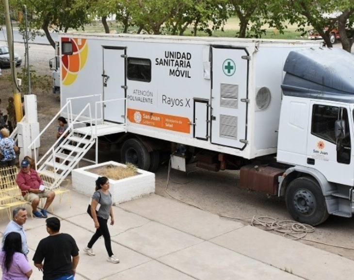 Las Unidades Sanitarias Móviles brindarán atención médica en San Martín