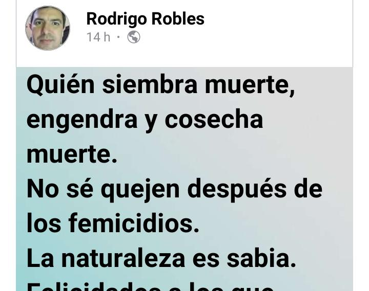 "No se quejen de los femicidios" dijo un cura Vallisto sobre el Aborto