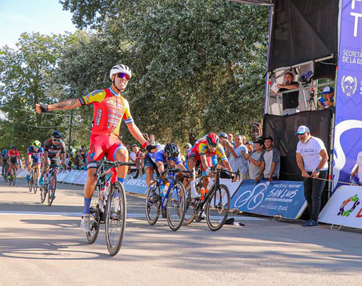 Un sanjuanino se impuso en la segunda etapa de la Vuelta a San Luis 