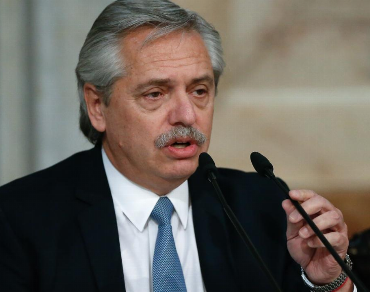 El Presidente cerró su discurso con fuertes críticas a la Justicia