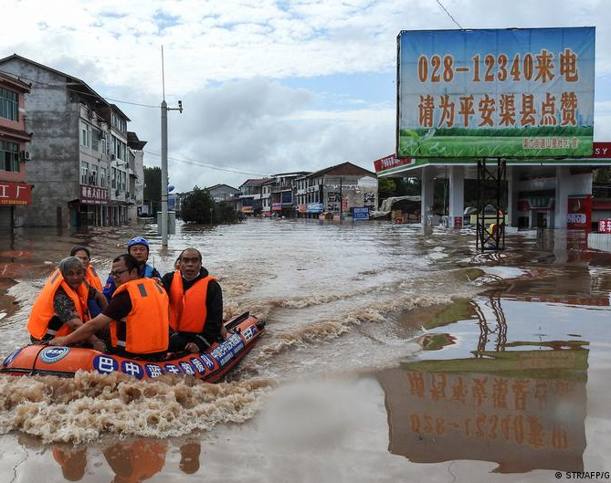 Al menos 78 muertos en China por las inundaciones provocadas por lluvias