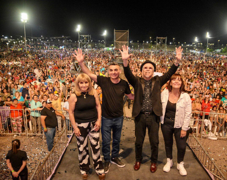 Mas de 35.000 personas coparon el Predio Ferial en Chimbas 