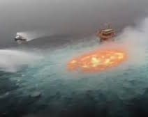 Explotó una plataforma de gas de Pemex y hay trabajadores desaparecidos
