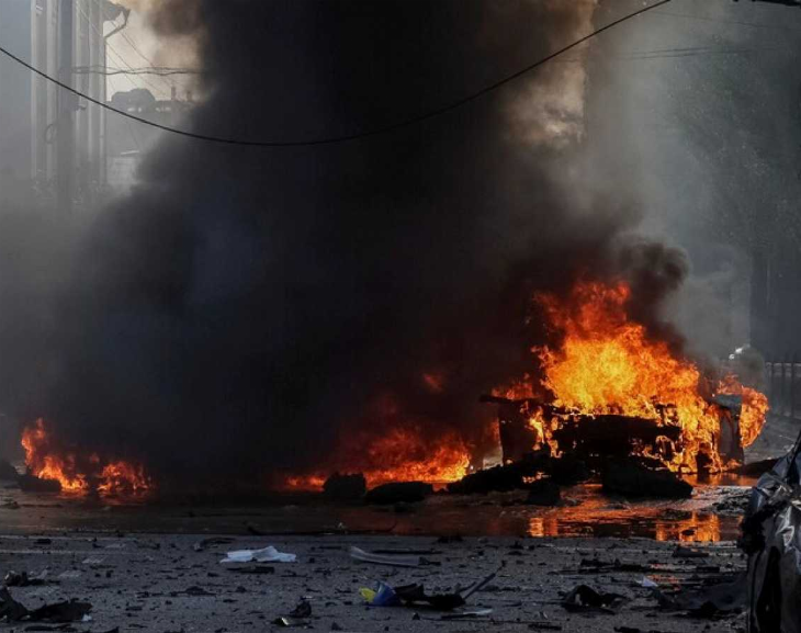 Murieron 10 personas en Ucrania por un bombardeo ruso 