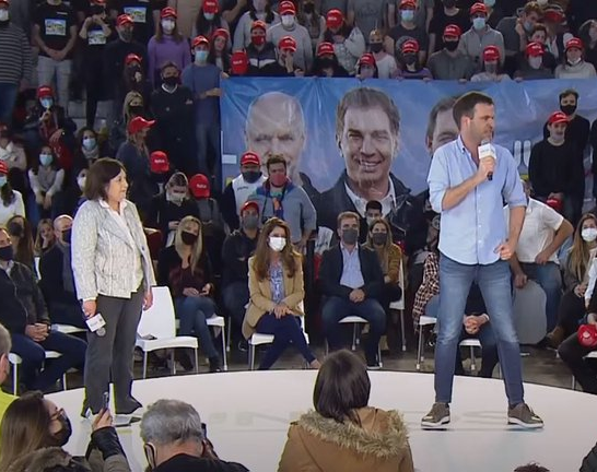 Cerró campaña JxC: "Le tenemos que ganar al títere e impotente de La Rosada"