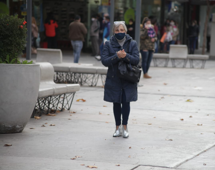 San Juan llegó a los 4 grados bajo cero