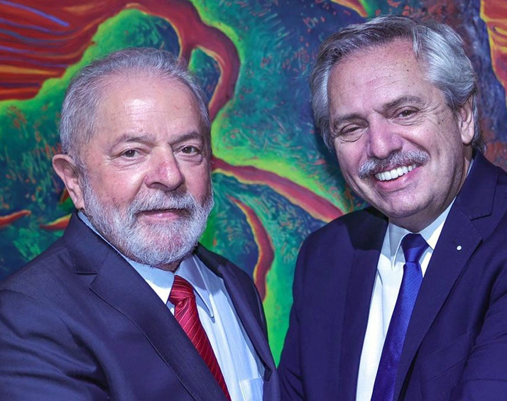 Alberto y Lula avanzan con la idea de una moneda sudamericana común