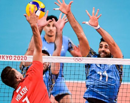 La Selección de vóley, no pudo con Rusia