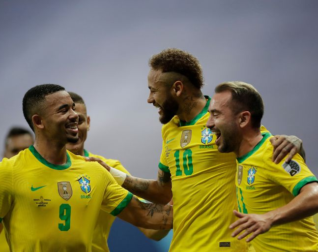 En su debut, Brasil se impuso por 3 a 0 ante Venezuela 