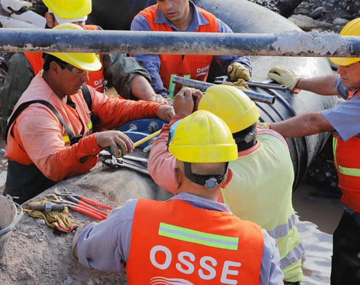 Por ejecución de obras, dos departamentos se quedarán sin agua potable