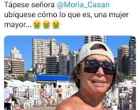 Moria estalló contra una Twittera que criticó su cuerpo de señora