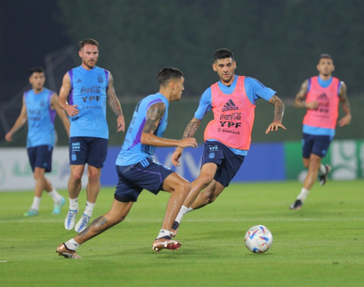 Así sería el equipo del debut de la Argentina frente a Arabia Saudita