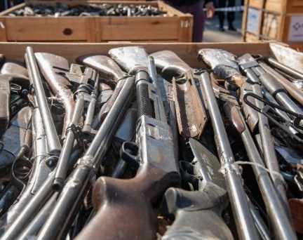 El Gobierno destruirá 1800 armas secuestradas por tenencia ilegal