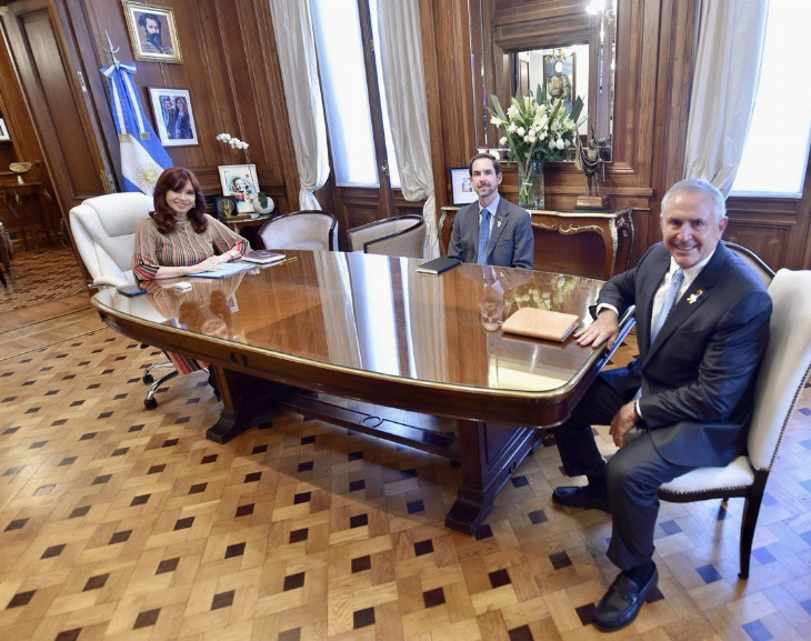 Cristina Kirchner pidió colaboración a EEUU al proyecto para crear un fondo para pagar al FMI