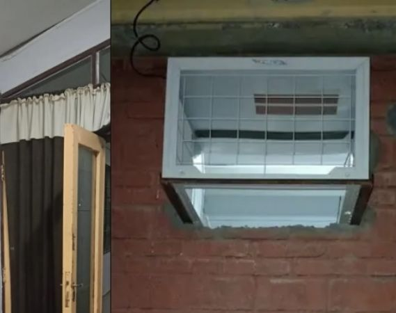 El robo mas cruel en una escuela: se llevaron los aires acondicionados y ventiladores
