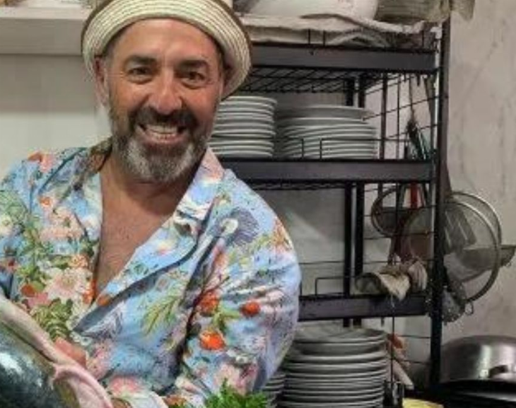 Mariano Iudica abrió un restaurante en la playa y cobra 5.200 una ensalada