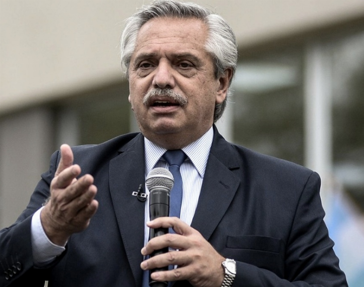 Alberto Fernández encabeza un acto por sus tres años de gobierno