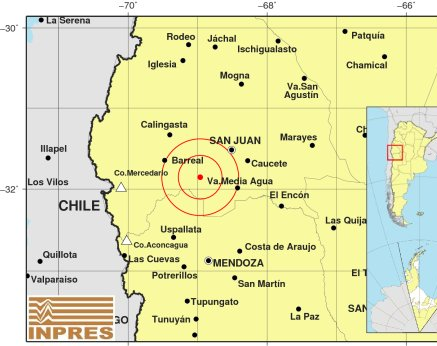 Un fuerte sismo pasada la medianoche alertó a los sanjuaninos 