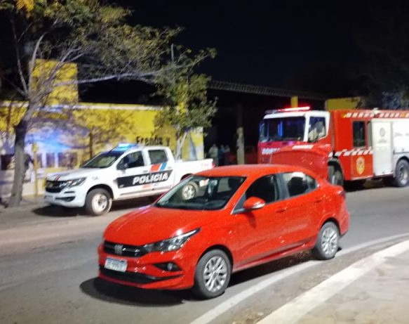 Un incendio en un restaurante jachallero dejó como saldo una mujer quemada