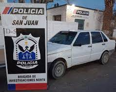 Recuperaron en Pocito un auto robado hace casi 10 años en Buenos Aires