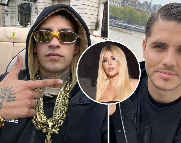 La reacción de Mauro Icardi al ver la foto de Wanda Nara y L-Gante
