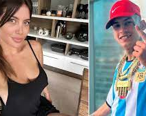 Wanda Nara volvió a coquetear con L-Gante