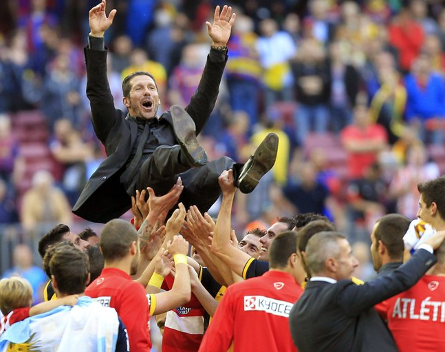 Eligieron al Cholo Simeone como el mejor técnico de la década