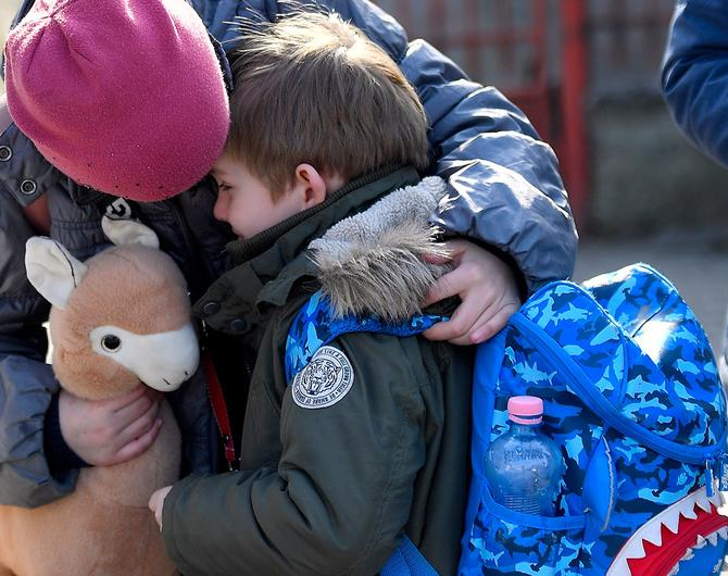 Zelenski aseguró que 485 niños murieron en Ucrania desde la invasión rusa