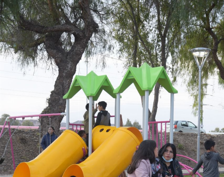 El oeste de Chimbas cuenta con un nuevo parque 