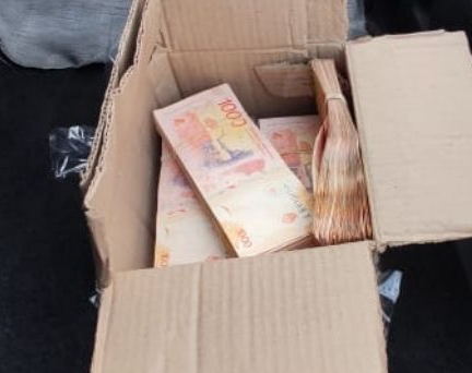 Quiso salir de la Terminal de San Juan con más de 7 millones de pesos