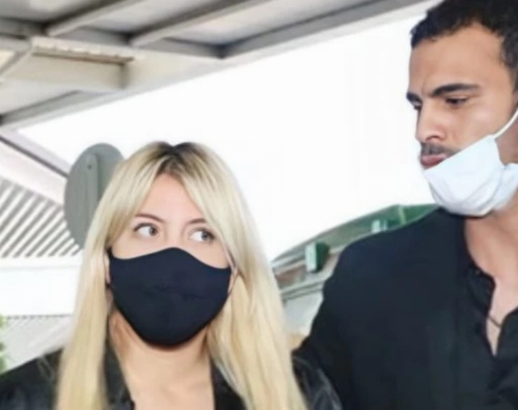 Volvió el guardaespaldas de Wanda Nara y estalló la polémica