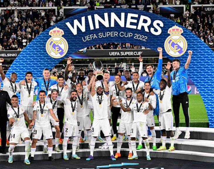 El Real Madrid venció al Franckfurt y es el "supercampeón" de Europa