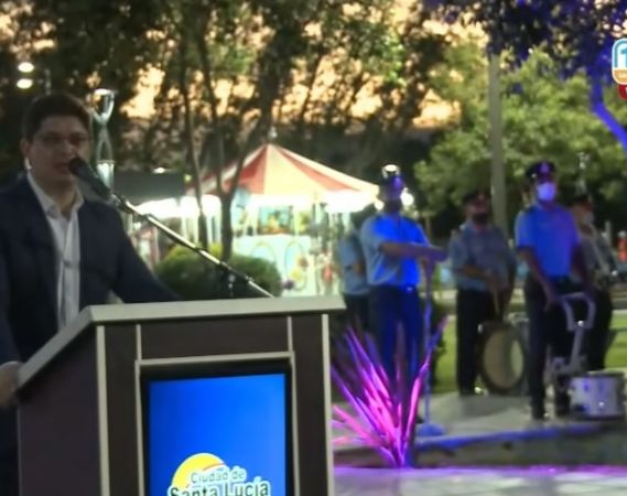 Remodelaron una histórica de la Plaza de Santa Lucía