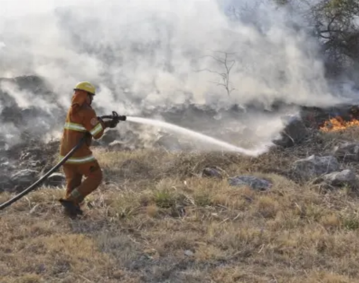 Se registraron más de 6 incendios a causa del viento 