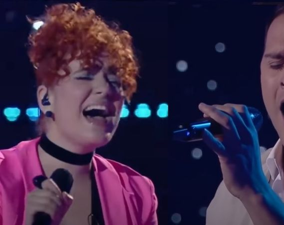 Emilia y Andrés pasaron de ronda en La Voz 