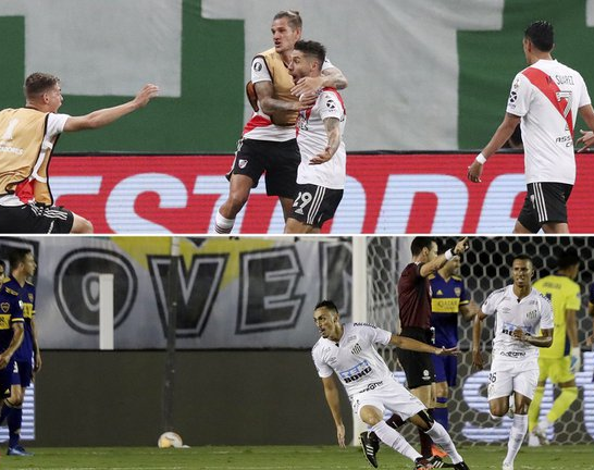 Terminó la Libertadores para River y Boca pero con profundas diferencias