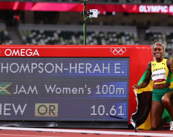La jamaiquina Elaine Thompson es la mujer más rápida del planeta 