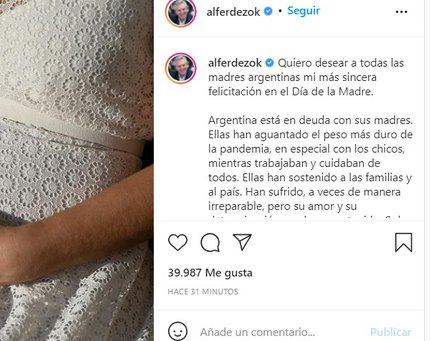 En el Día de la Madre, Alberto Fernández anunció el sexo del hijo que tendrá con Fabiola Yáñez