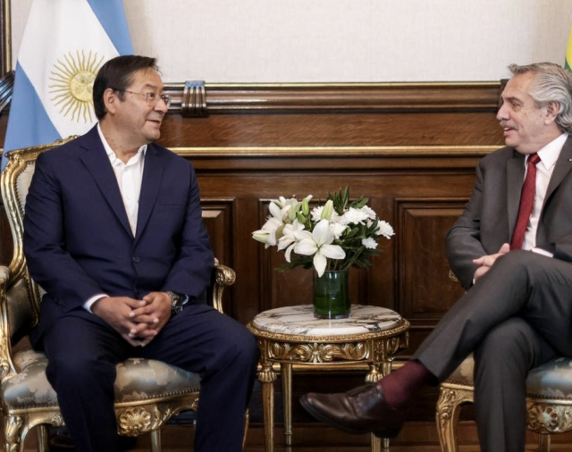 Por el gas, Alberto Fernández se reunió con el Presidente de Bolivia