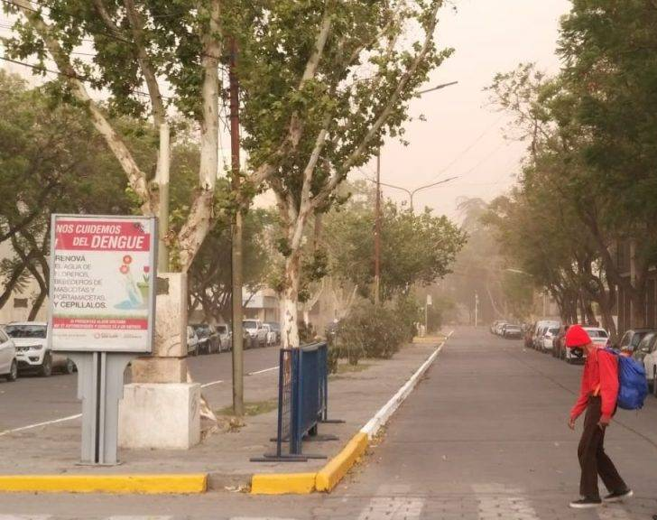 Alerta por viento intenso y descenso de temperatura