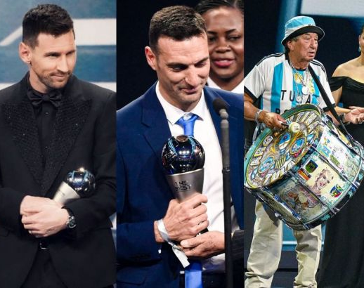 Argentina es el The Best: se quedó con todos los premios de la FIFA