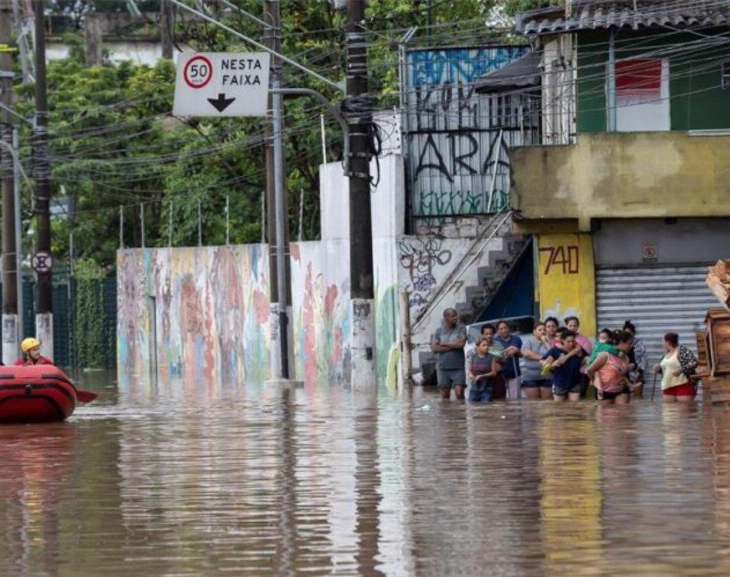 En Brasil ya son 40 los muertos por las intensas lluvias