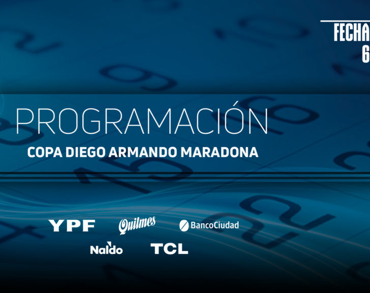 Modificaron horarios de partidos de la Copa Maradona