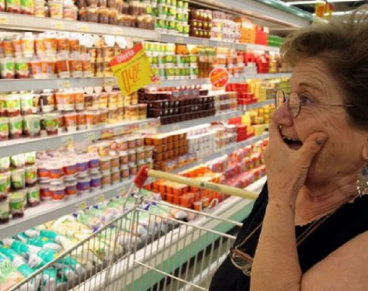 El precio de los alimentos subió más que la inflación