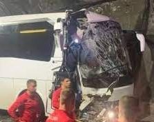 Grave accidente de la Selección de Bulgaria: chocó micro que transportaba a parte del equipo