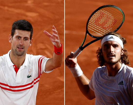 Duelo de titanes: Novak Djokovic se mide ante Stéfanos Tsitsipas en la final del Roland Garros