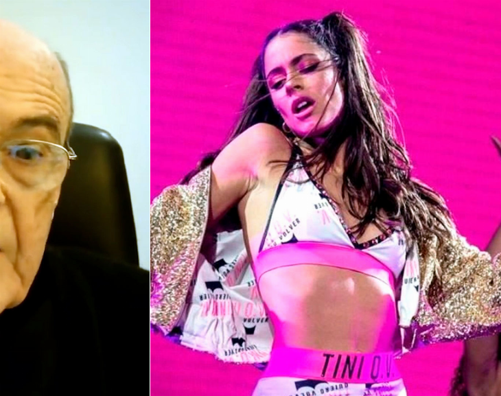 Un obispo uruguayo criticó a Tini por su canción La Triple T